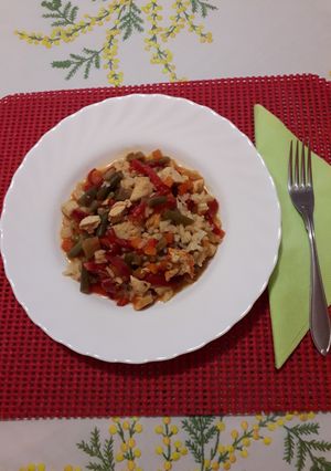 Szerb gyuvecs (Djuvec) recept fotója