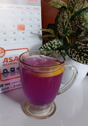 Foto resep Sirup bunga telang lemon