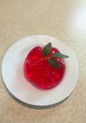 عکسی از دستور ژله به شکل فلفل دلمه