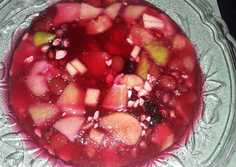 How to Make Super Quick Homemade Jelly fruit cake