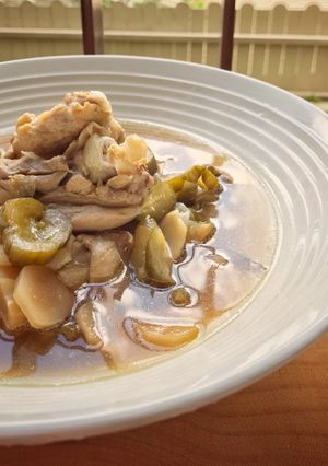 รูปของ ไก่ตุ๋นซีเซกฉ่าย