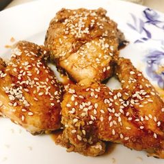 A picture of Non-fried Nagoya Style Sticky Chicken Wings.
