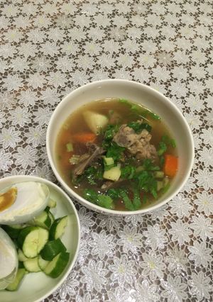 Foto resep Sop tulang ayam