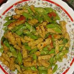 รูปของ Tumis buncis tempe