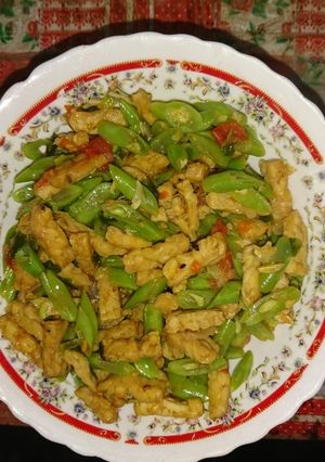 Foto resep Tumis buncis tempe