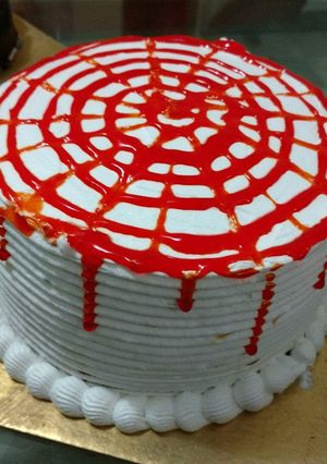 A picture of Orange Vanilla Cake.