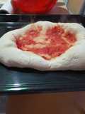 Pizza a la piedra. Masa de 72 horas en frío con pliegue cada 24 hs