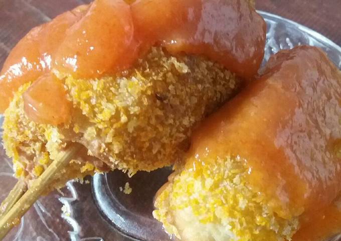 Yuk intip, Bagaimana cara buat Hotdog ala2 drama korea😆 dijamin menggugah selera