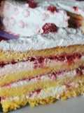 Torta al lamponi