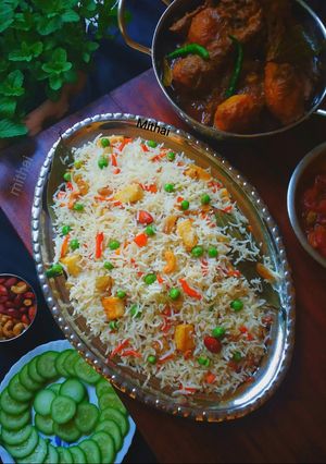 নবরতন পোলাও (nabaratan polau recipe in Bengali) রেসিপির প্রধান ছবি