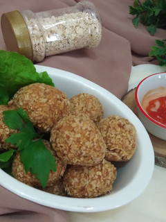 Foto resep Bola - Bola Tahu Udang Quaker (Goreng)
