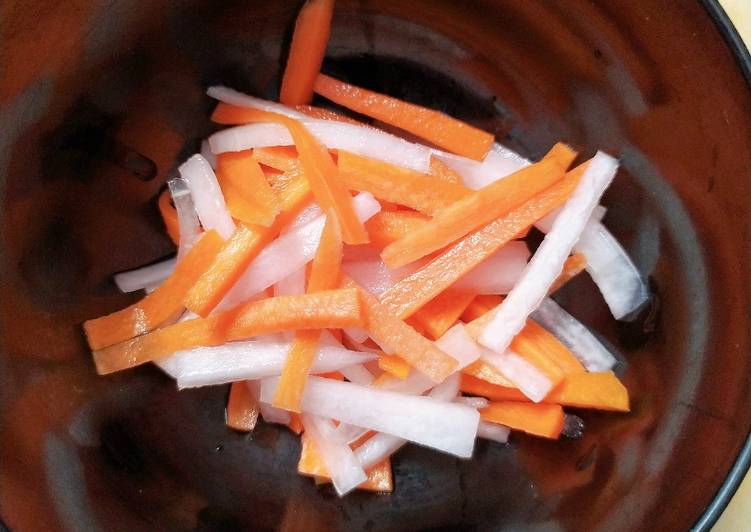 Acar Wortel Lobak ala Vietnam