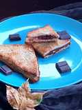 Tramezzini in carrozzia al cioccolato senza uova e latte