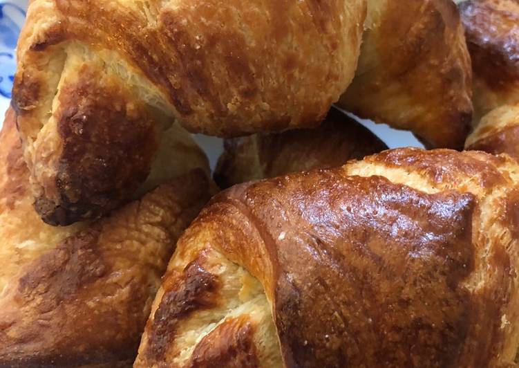 Steps to Prepare Quick Homemade Croissants