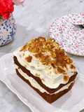 Australian-Style Carrot Cake with Lemon Cream Cheese (Rustic Style Carrot Cake 🥕)