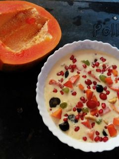 ফ্রুট কাস্টার্ড রেসিপির প্রধান ছবি