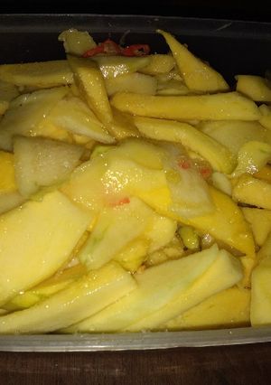 Foto resep Rujak mangga (kopyok)