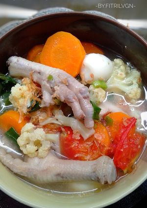 Foto resep Sop Ceker Puyuh Seger
