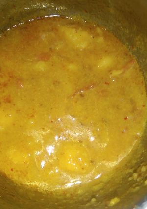 मठ्ठा के आलू रेसिपी मुख्य फोटो