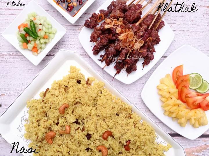 Standar Bagaimana cara memasak (Set Menu Lebaran) Nasi Kebuli Dan Sate Klathak yang istimewa