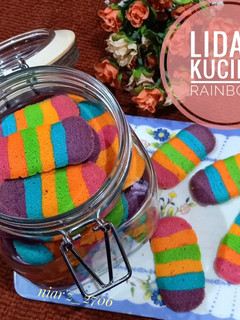 Foto resep Lidah Kucing Rainbow
