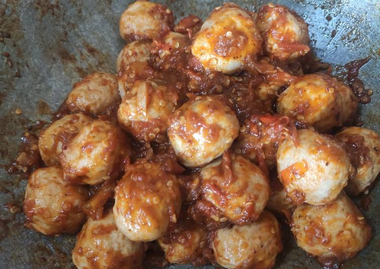 Pentol mercon super pedasnya nampol π