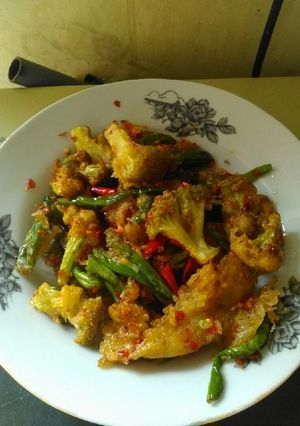 Foto resep Brokoli buncis cabe garam