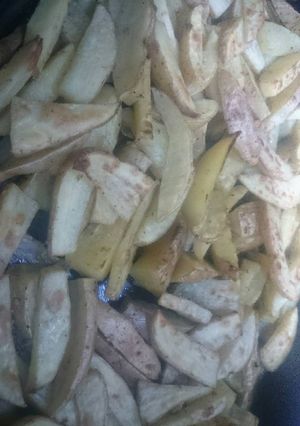 صورة لوصفة بطاطس بالفرن