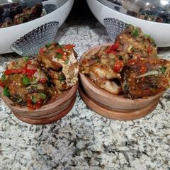 A picture of Peppered spicy fish.
