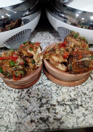 A picture of Peppered spicy fish.