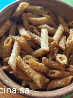 Una foto de Snacks de macarrones