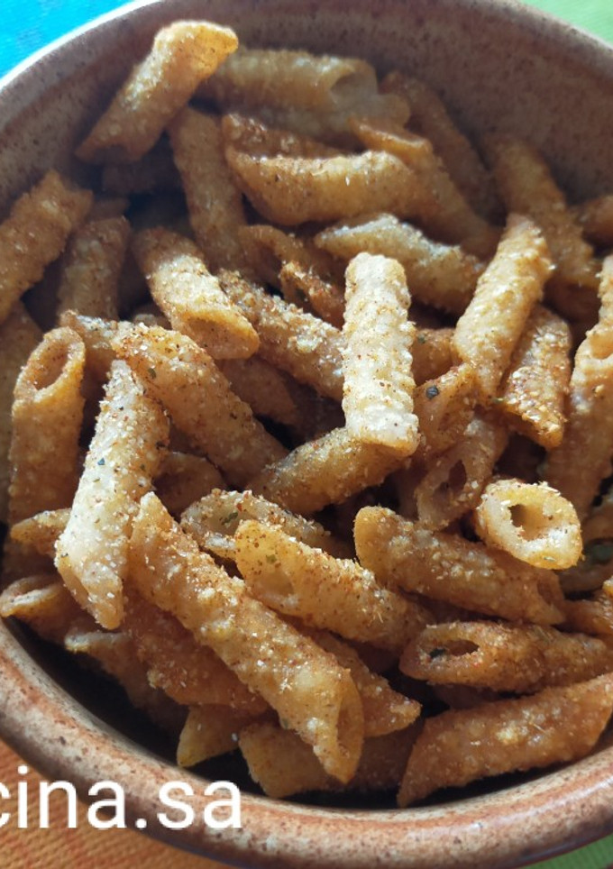 Una foto de Snacks de macarrones