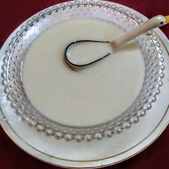 A picture of Rabdi with bajra.