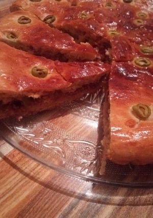 صورة لوصفة خبزة البصل والطوماطيش