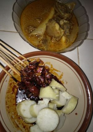 Foto resep Sate kambing sambal plecing