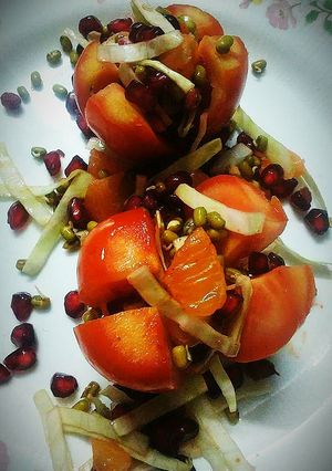 A picture of Veggie Fruits Salad.