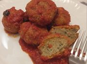 Una foto di polpette di lenticchie
