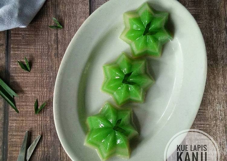 Resep Kue Lapis Kanji #pr_jajanandaerah yang Sempurna