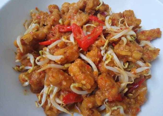 Sambel Goreng Tempe Toge