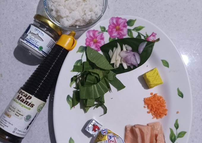 Resep MPASI 7+ Bubur Salmon manis yang Lezat Sekali