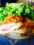 Homemade Chicken or Turkey Cordon Bleu