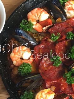 西班牙海鮮燉飯- 0失敗簡易飯麵制作 的食譜成品照片