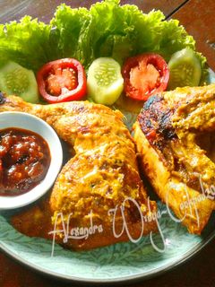 Foto resep Ayam Bakar Bumbu Rujak