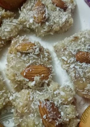 A picture of Dry fruit sweet.