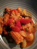Spicy coconut curry