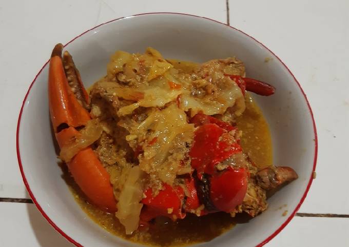 Yuk intip, Cara termudah memasak Kari Kepiting 🦀 yang lezat