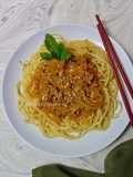 Spaghetti Saus Asam Manis