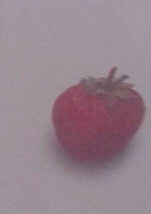 Una foto de Batido de frutilla: