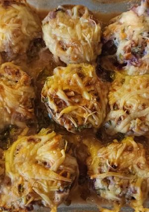 Töltött gomba 🍄 recept fotója