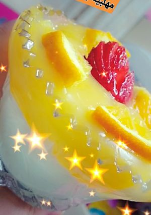 صورة لوصفة مهلبية البرتقال 🤤🍊